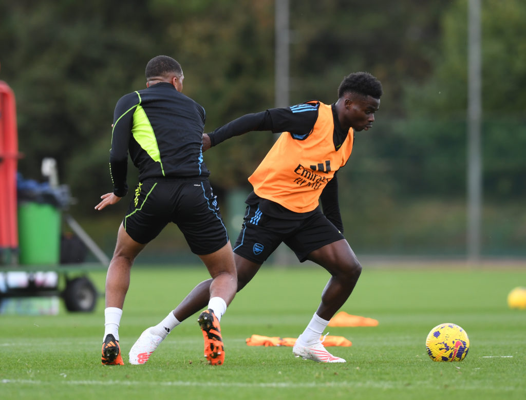 Arsenal Training Session