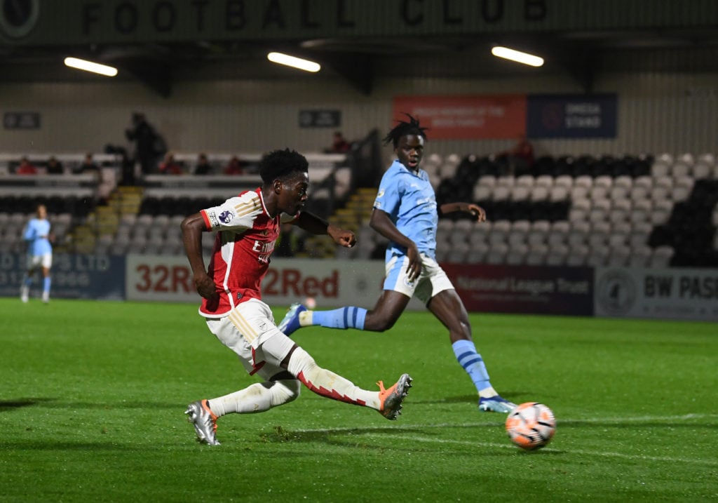 Arsenal U21 v Manchester City U21: Premier League 2