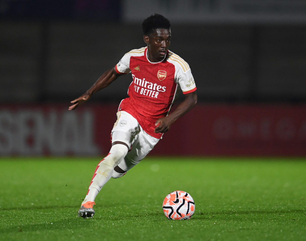 Amario Cozier-Duberry Arsenal Bukayo Saka