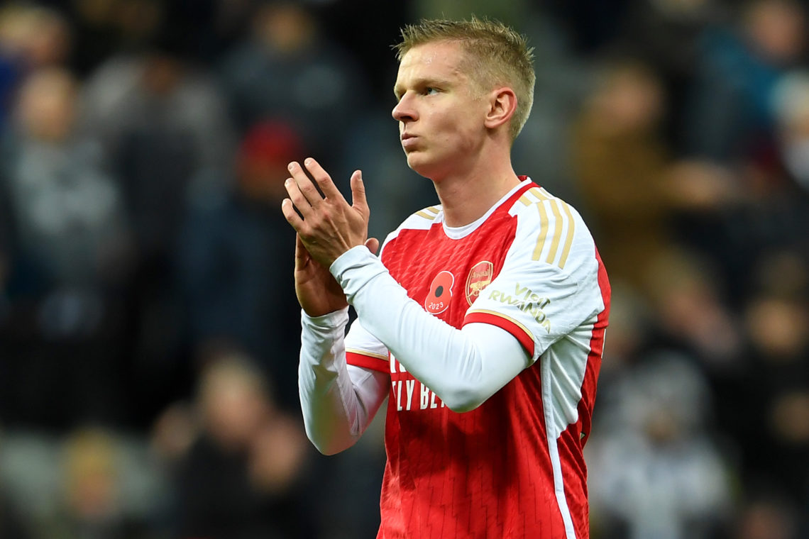 Oleksandr Zinchenko names the two players he really wants Arsenal to sign