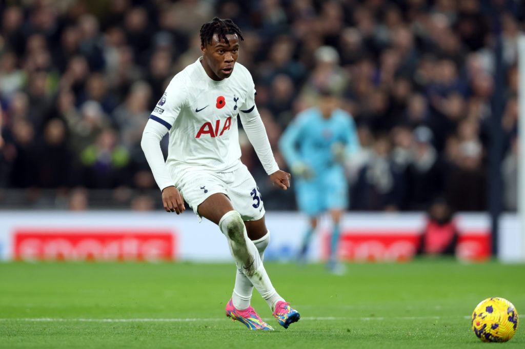 Ange Postecoglou Destiny Udogie contract Tottenham