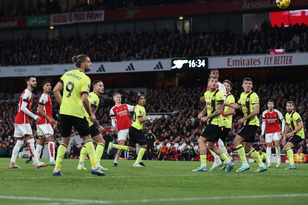 Arsenal FC v Burnley FC - Premier League