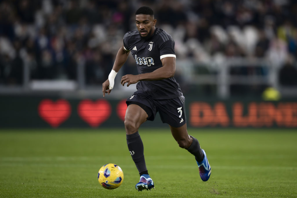 Gleison Bremer of Juventus FC in action during the Serie A