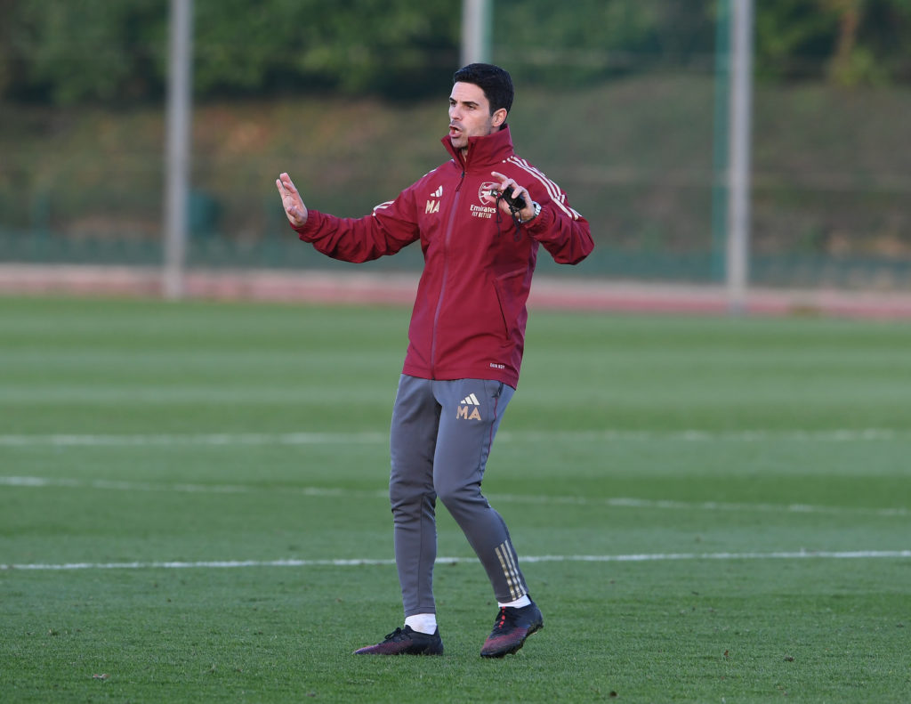 Arsenal FC Training Session - UEFA Champions League 2023/24