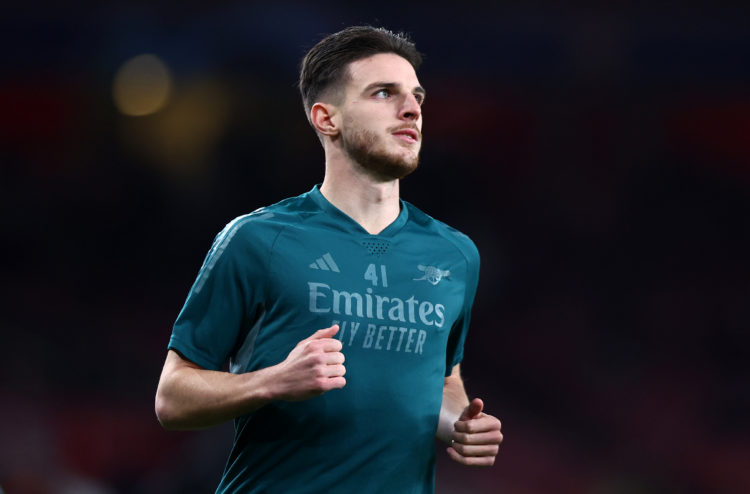 Declan Rice now shares what Mikel Arteta told Arsenal’s players right before Sevilla game 