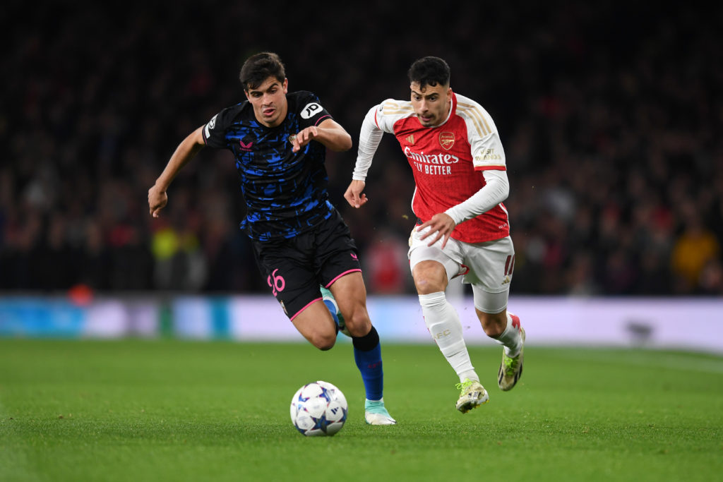 Arsenal FC v Sevilla FC: Group B - UEFA Champions League 2023/24