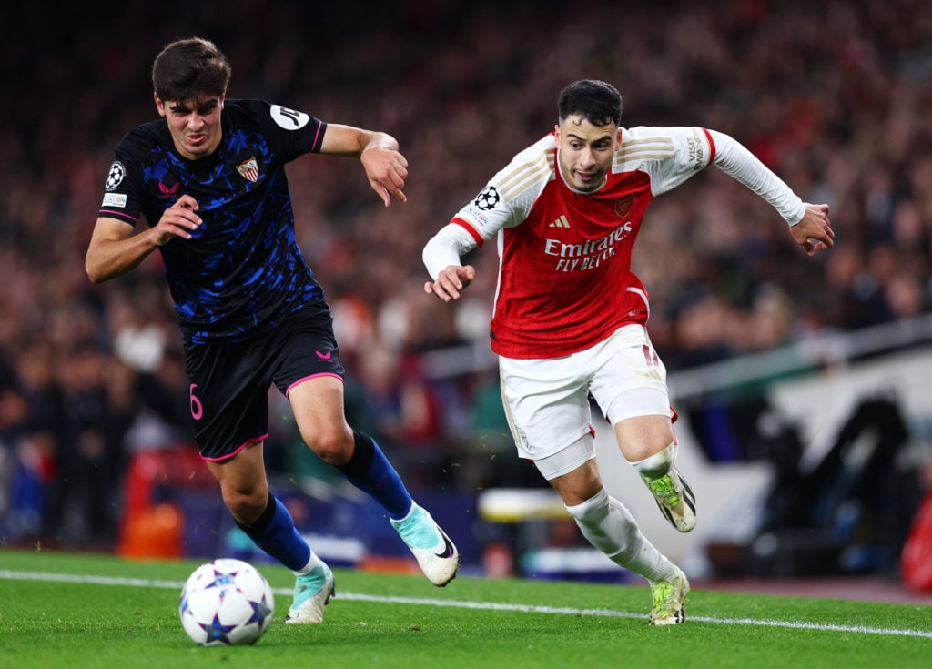 Arsenal FC v Sevilla FC: Group B - UEFA Champions League 2023/24