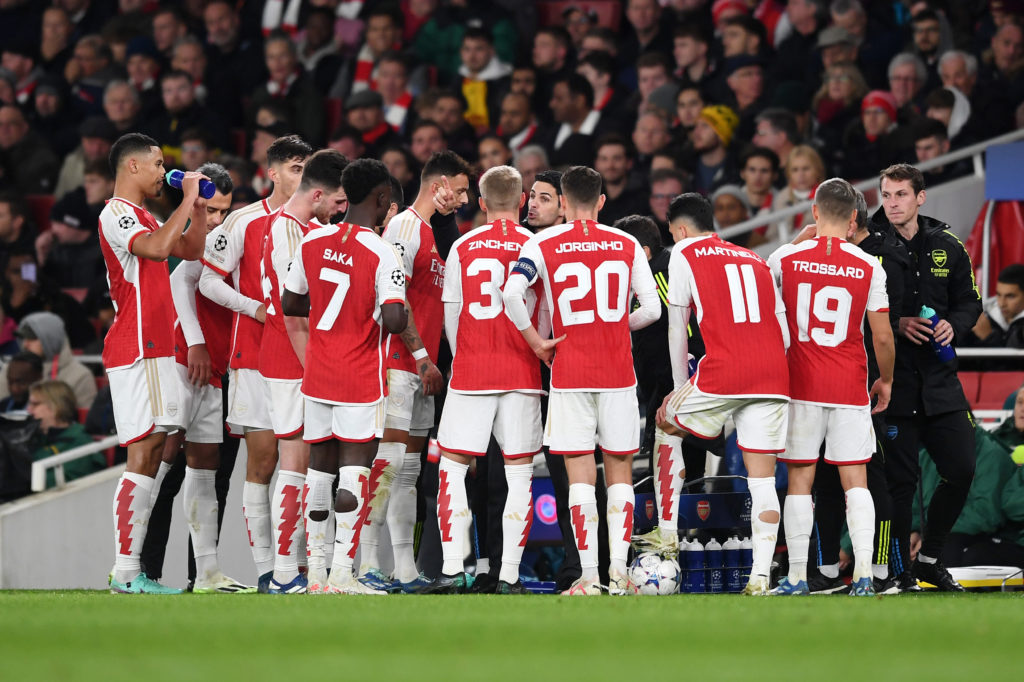 Arsenal FC v Sevilla FC: Group B - UEFA Champions League 2023/24