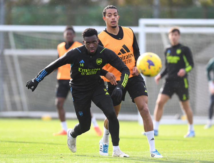 'Fabulous' Arsenal player now spotted in full first-team training ahead of Burnley after injury concerns