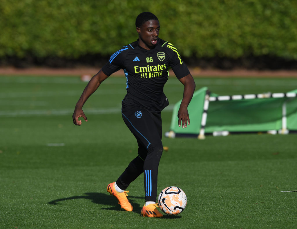 Arsenal U18 Training Session