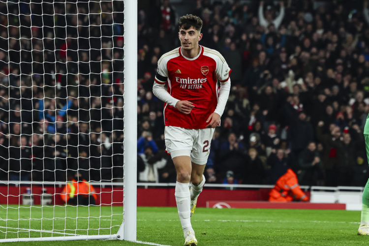 Kai Havertz appears to send Mesut Ozil-related message after Arsenal beat Lens 6-0 last night