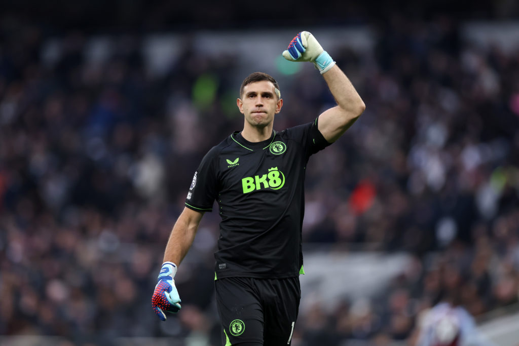 Jamie O'Hara Emiliano Martinez Erling Haaland