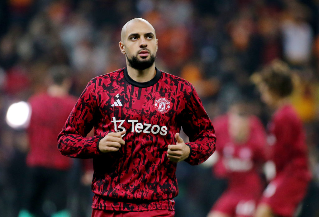 Sofyan Amrabat Manchester United