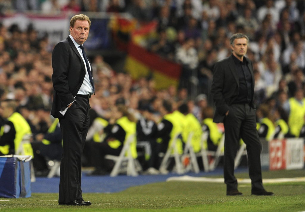 Real Madrid's Portuguese coach Jose Mour