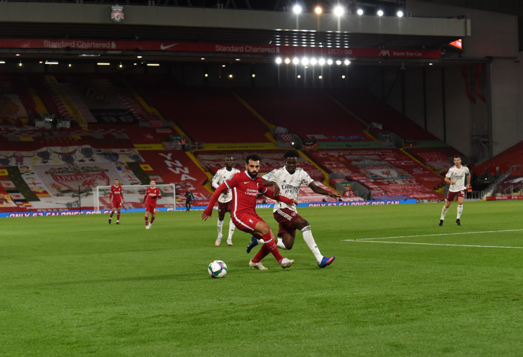 Liverpool v Arsenal - Carabao Cup Fourth Round