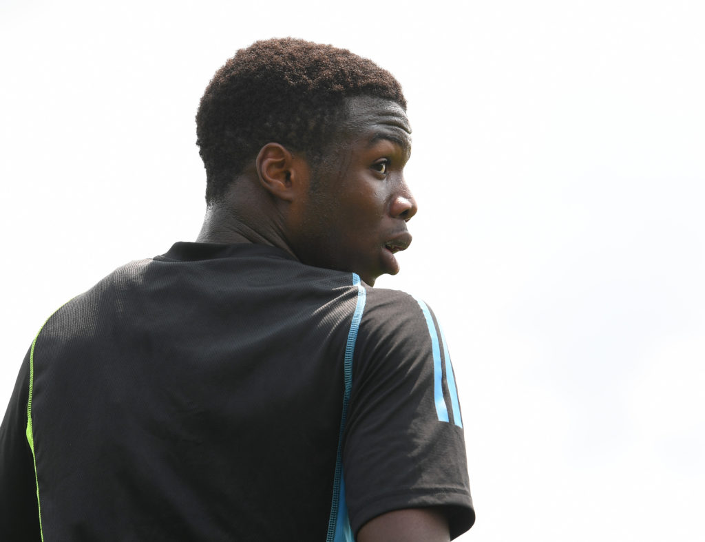 Arsenal U18 Training Session