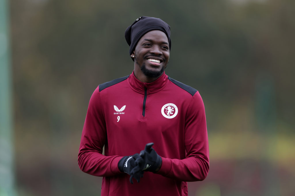 Aston Villa Training Session