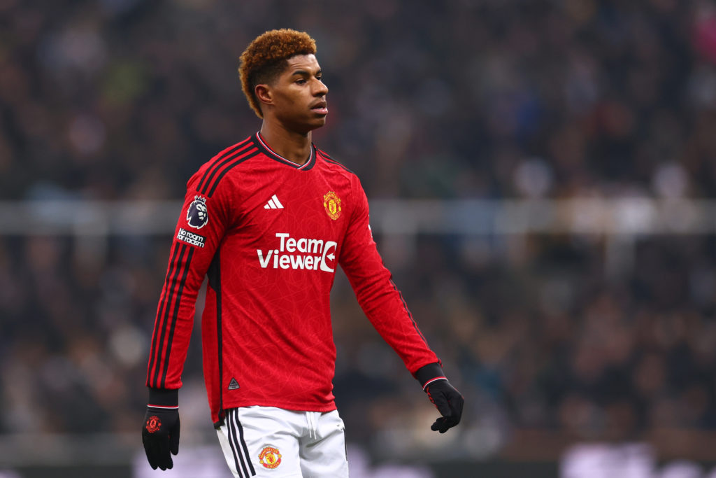 PSG marcus rashford Manchester UNited