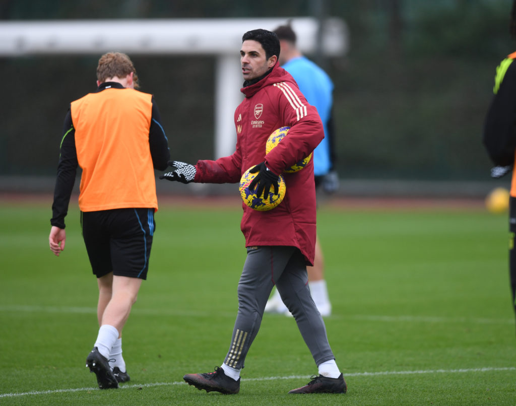 Arsenal Training Session