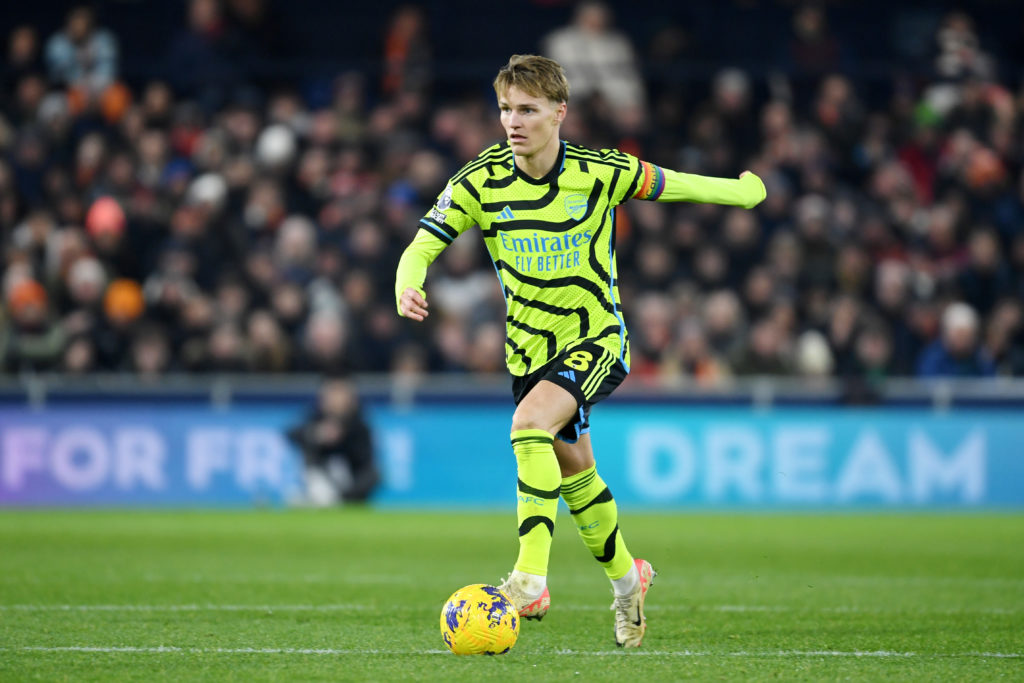 Kevin Campbell Martin Odegaard Arsenal