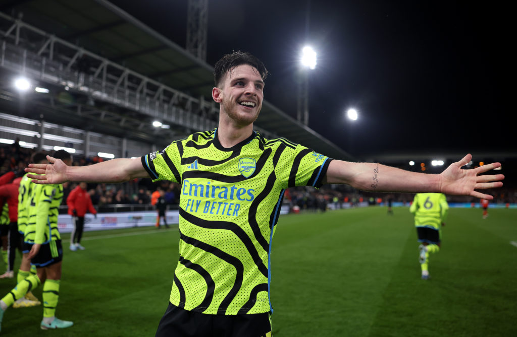 Rio Ferdinand Declan Rice Arsenal Manchester United