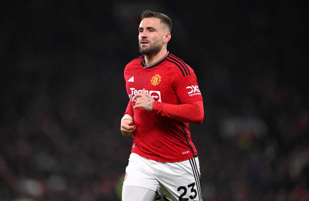 Erik ten Hag Luke Shaw Manchester United