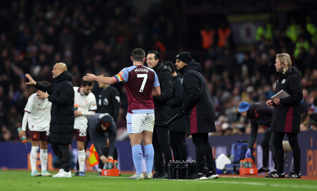 Aston Villa v Manchester City - Premier League