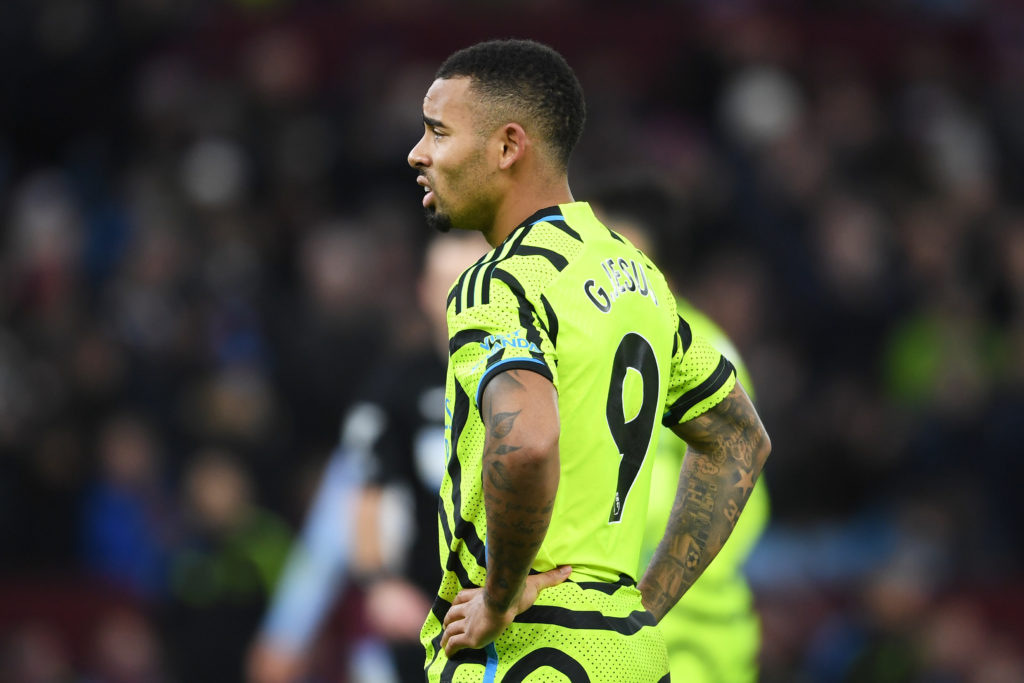 mikel arteta gabriel jesus Arsena;