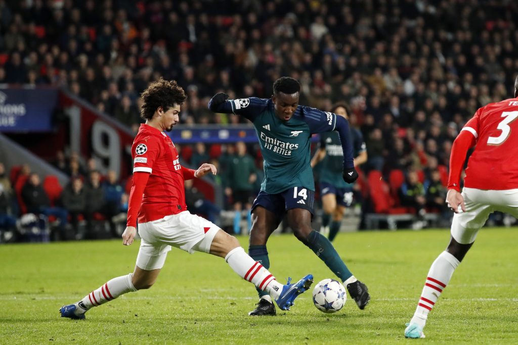 UEFA Champions League 2023/24PSV Eindhoven v Arsenal FC