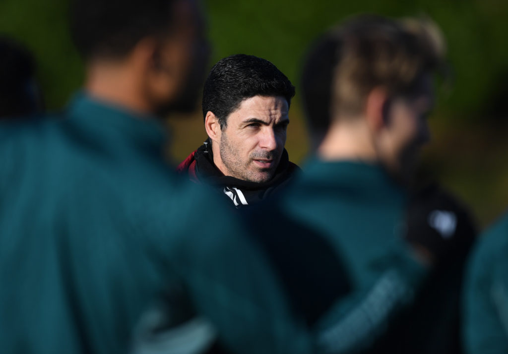 Arsenal FC Training Session - UEFA Champions League 2023/24