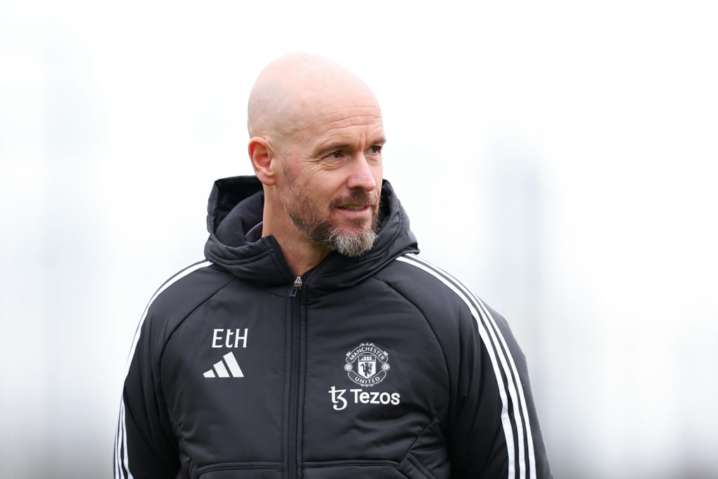 Manchester United Training Session And Press Conference - UEFA Champions League 2023/24
