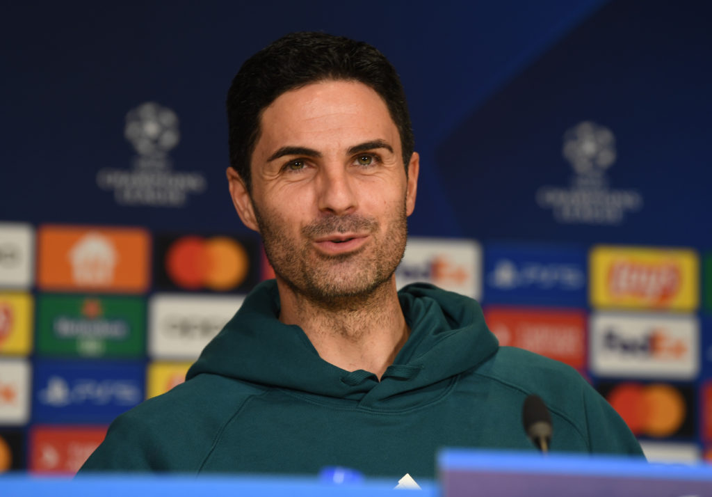 Arsenal FC Press Conference - UEFA Champions League 2023/24