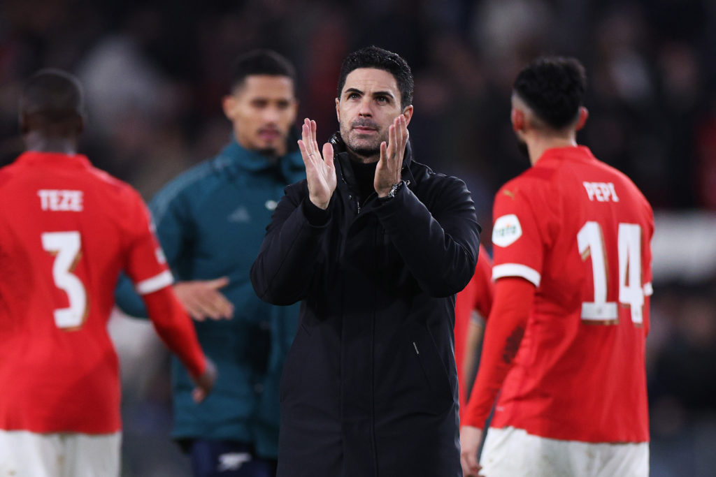 PSV Eindhoven v Arsenal FC: Group B - UEFA Champions League 2023/24