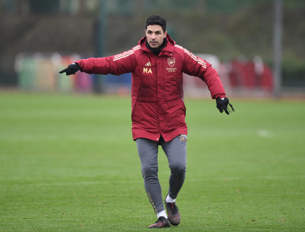 Arsenal Training Session