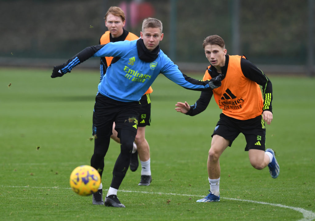 Arsenal Training Session
