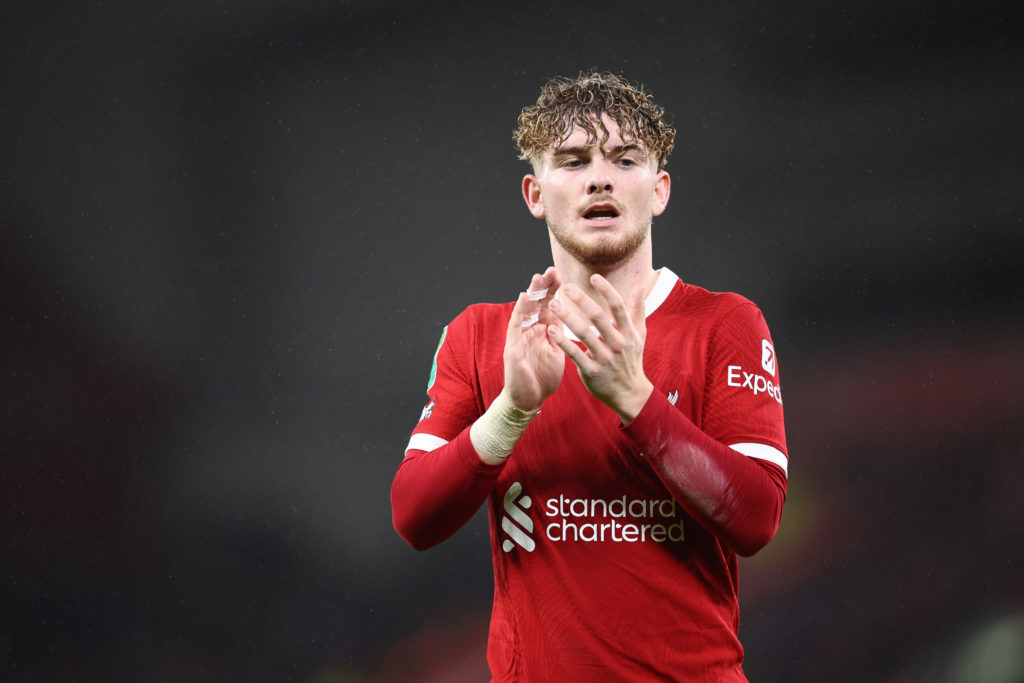 Jurgen Klopp Harvey Elliott Liverpool