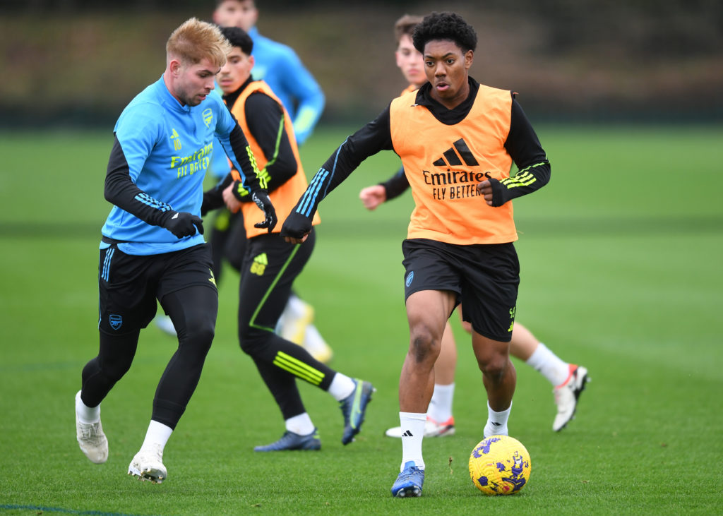 Arsenal Training Session