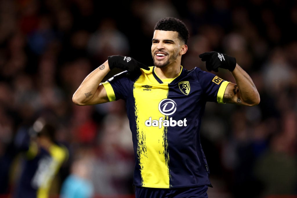 Dominic Solanke Tottenham Bournemouth