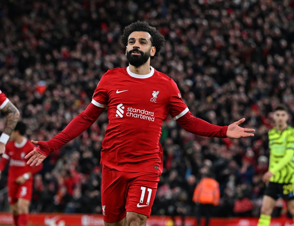 salah liverpool arsenal