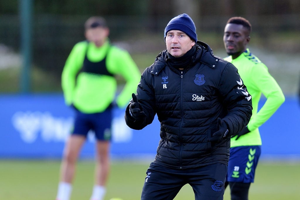 Everton Training Session