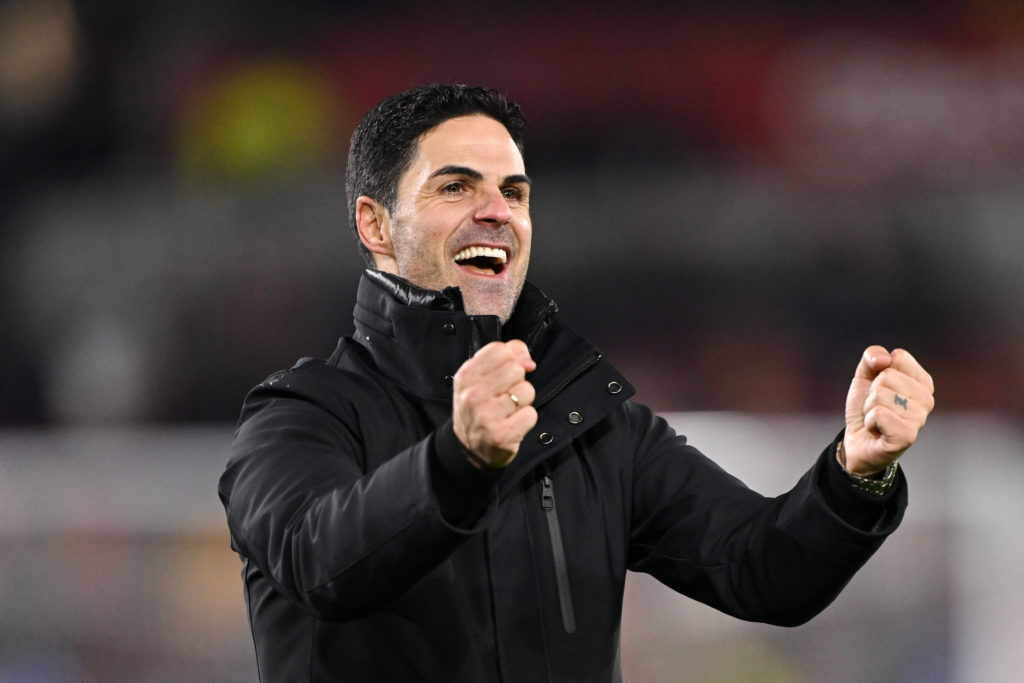 Mikel Arteta Emile Smith Rowe Arsenal