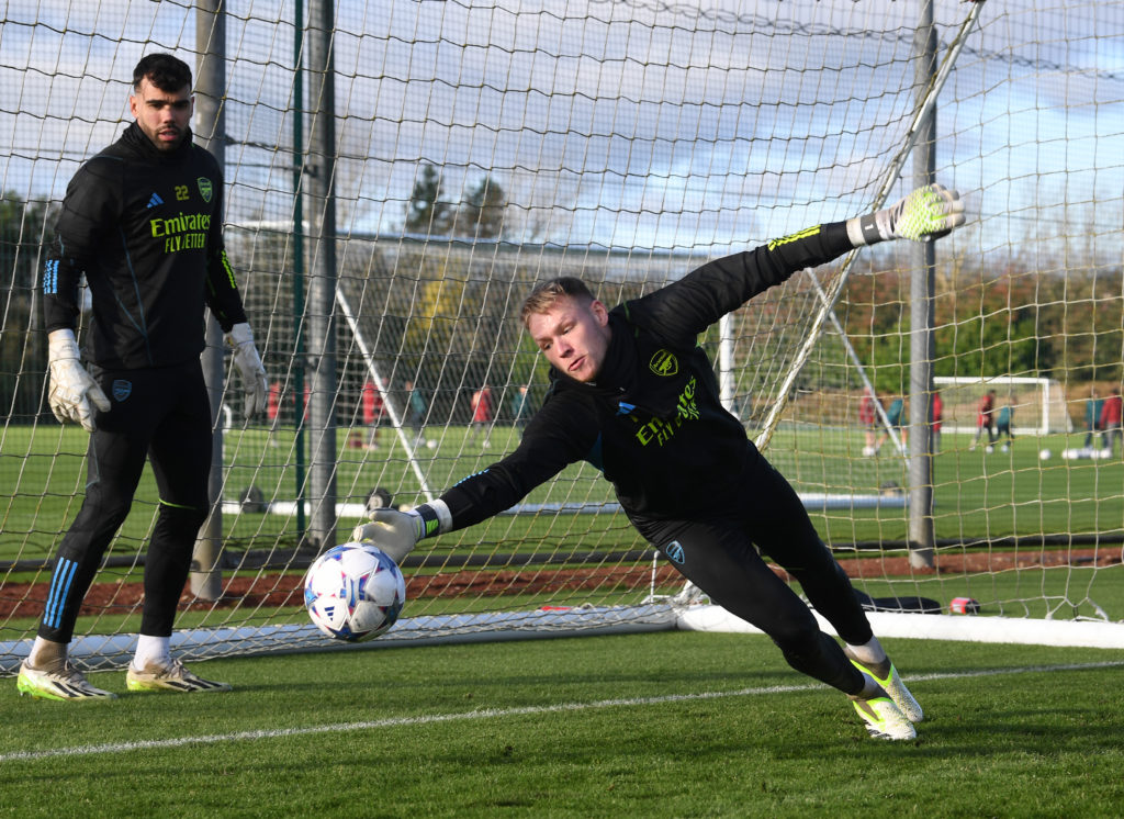 Arsenal FC Training Session - UEFA Champions League 2023/24