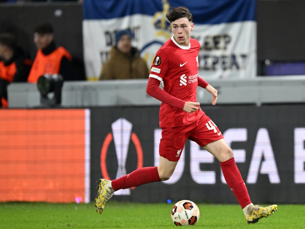 UEFA Europa Europa League 2023/24Royale Union Saint-Gilloise v Liverpool FC Luke Chambers Wigan