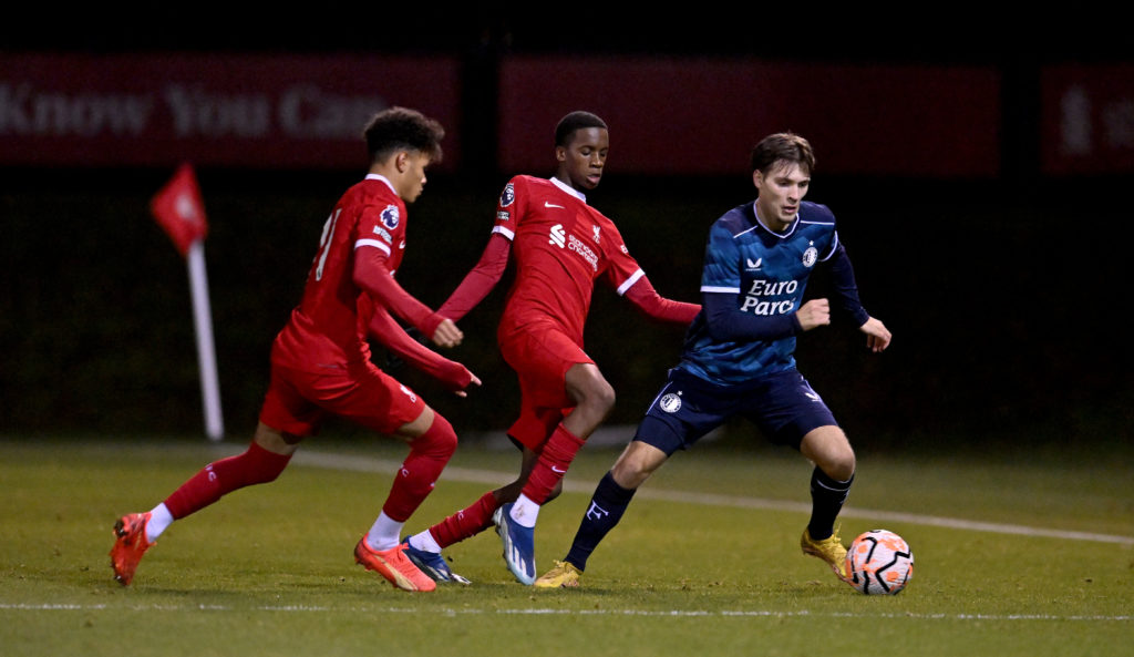 Liverpool FC U21 v Feyenoord U21 - Premier League International Cup