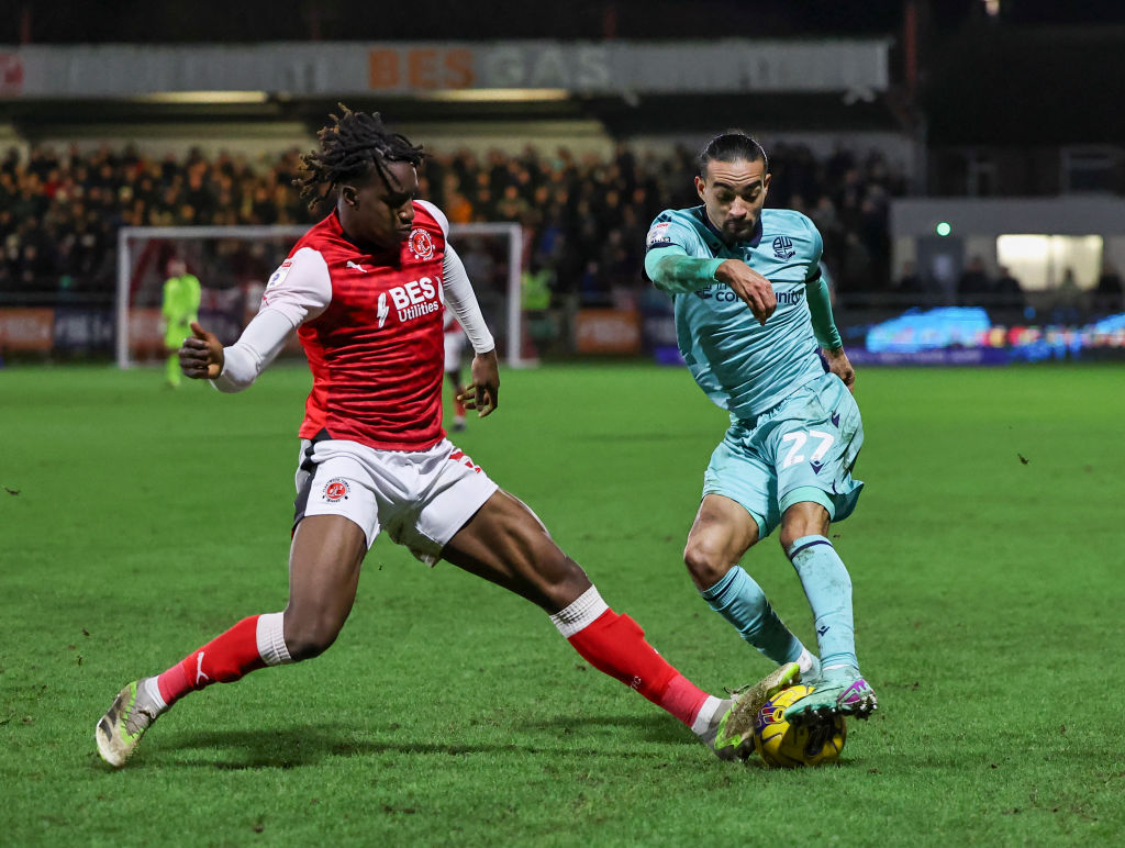 Fleetwood Town v Bolton Wanderers - Sky Bet League One