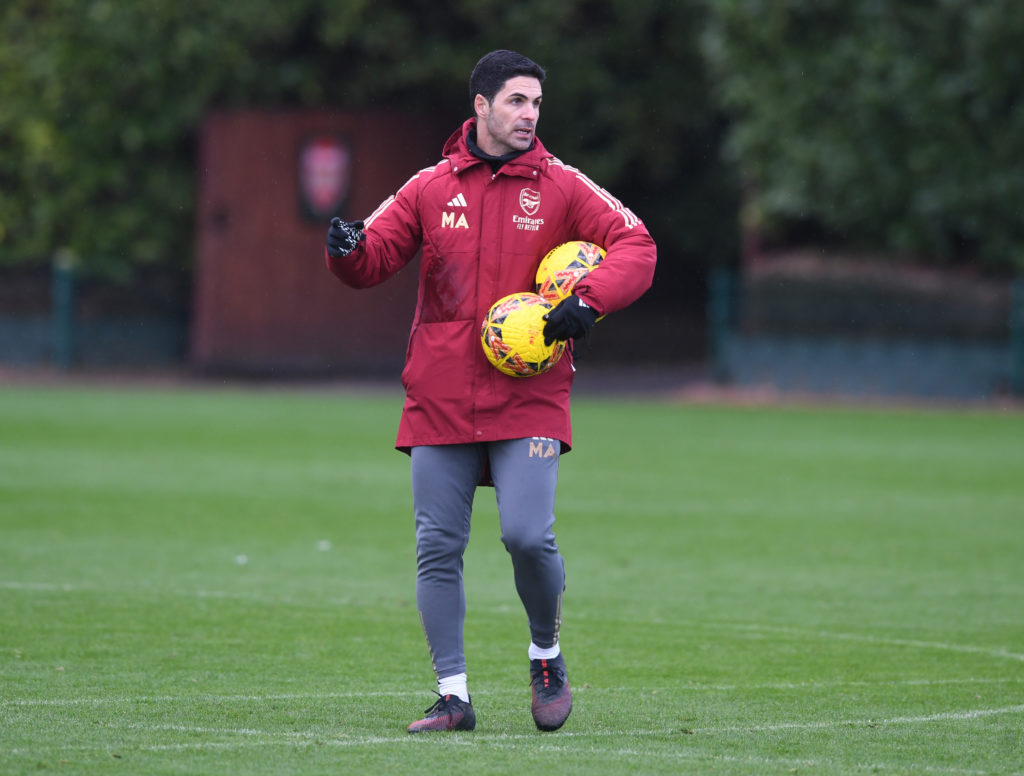 Arsenal Training Session