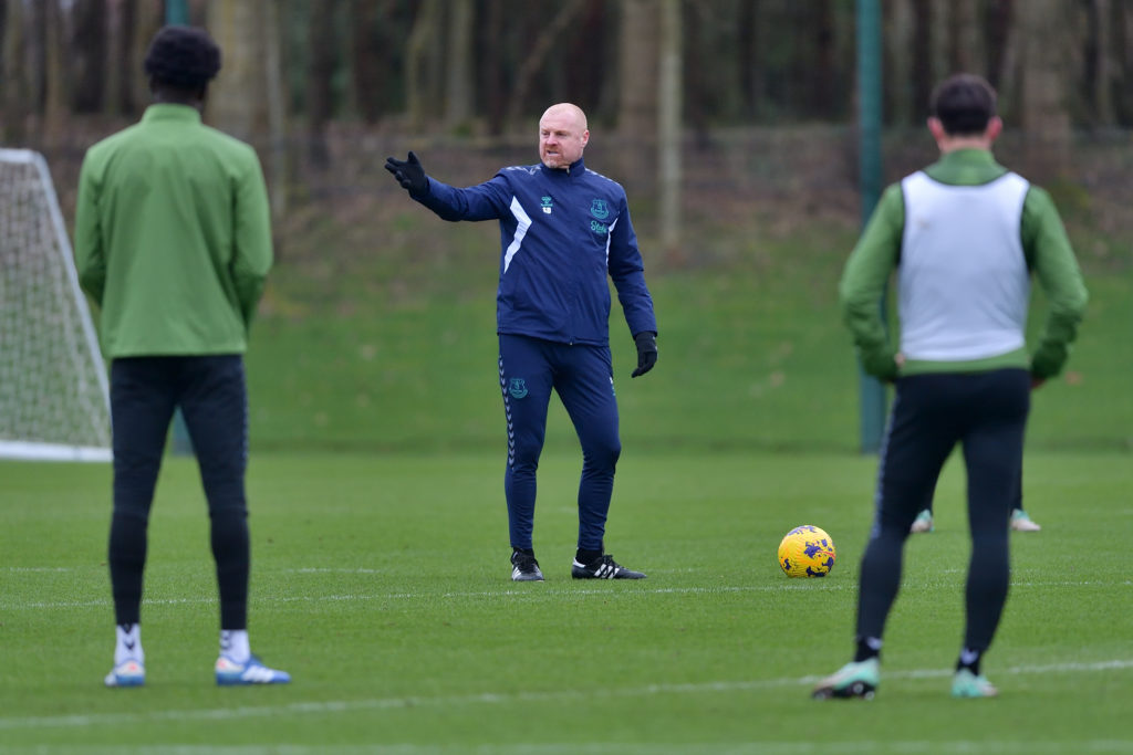 Everton Training Session