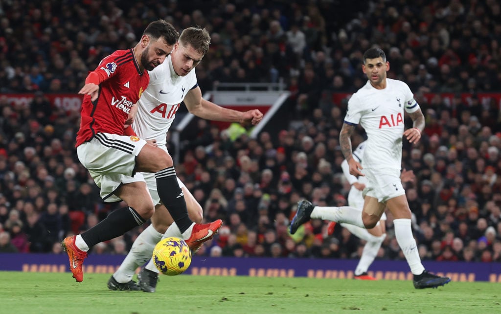 Ange Postecoglou says two Tottenham players were amazing vs Man United ...