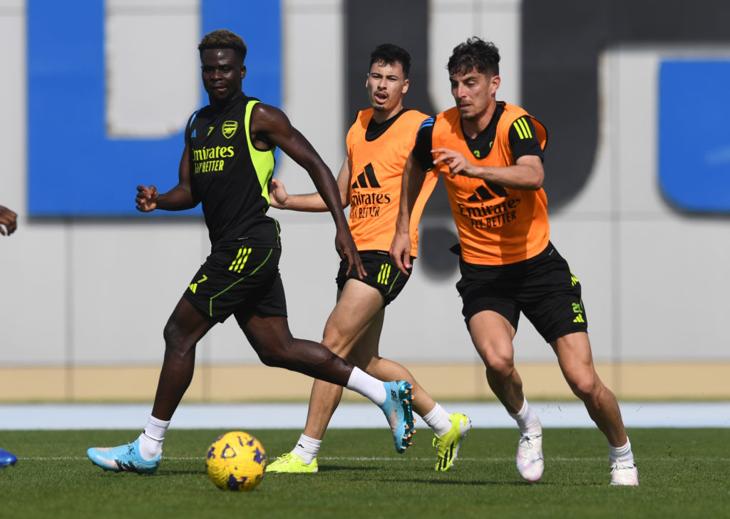 Arsenal Training Session