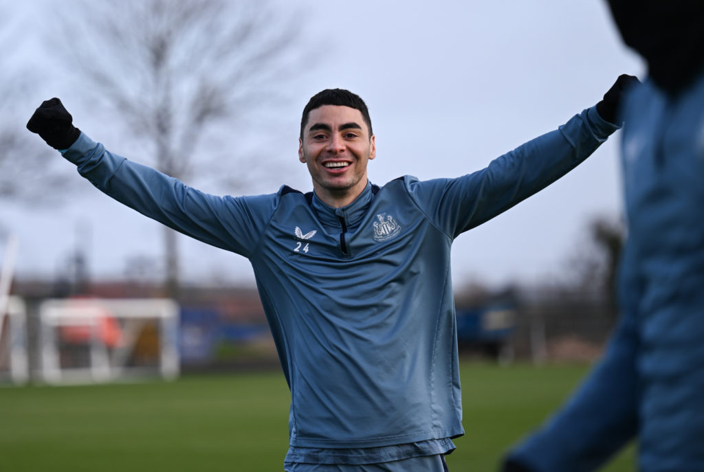 Newcastle United Training Session